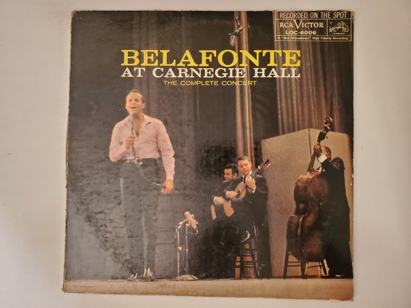 Harry Belafonte Belafonte at Carnegie Hall: The Complete Concert vinyl record